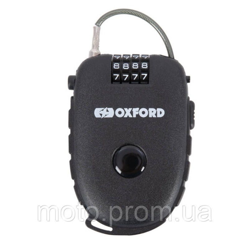 Трос для шолома Oxford Retra Cable Black 120 см