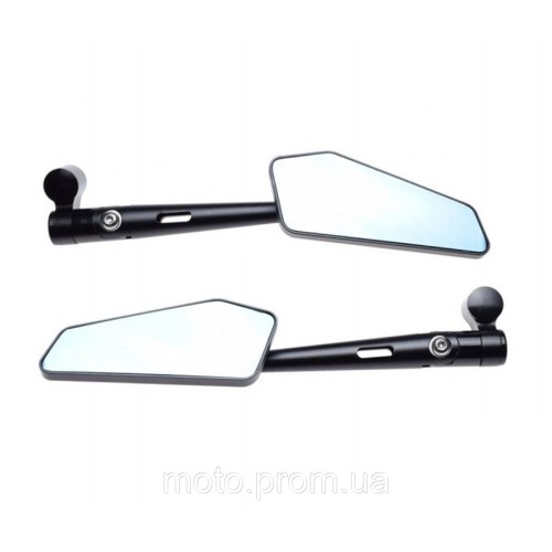 Дзеркала HEBE CNC Black LM0062
