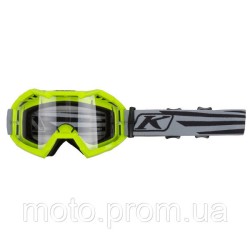 Маска кросова KLIM Viper Off-Road Illusion Gray - Yellow Clear Lens
