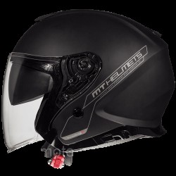 Мотошолом MT THUNDER 3 Jet Solid Matt Black S Мотошолом MT THUNDER 3 Jet Solid Matt Black S