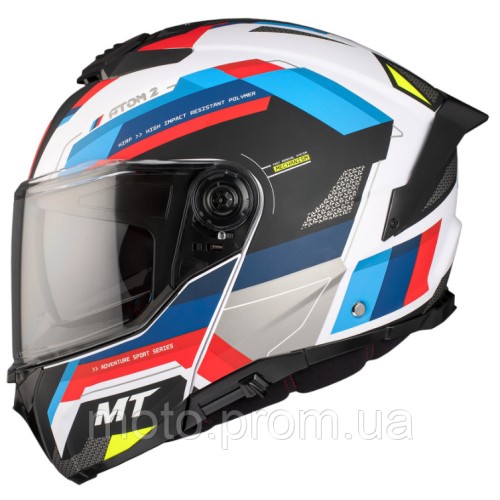 Мотошлем MT ATOM 2 SV BAST A0 Gloss L