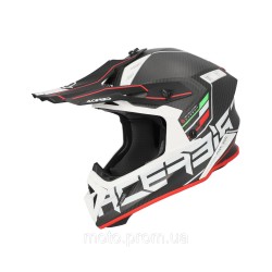 Мотошолом ACERBIS STEEL CARBON 2206 black red M Мотошолом ACERBIS STEEL CARBON 2206 black red M