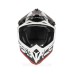 Мотошолом ACERBIS STEEL CARBON 2206 black red M
