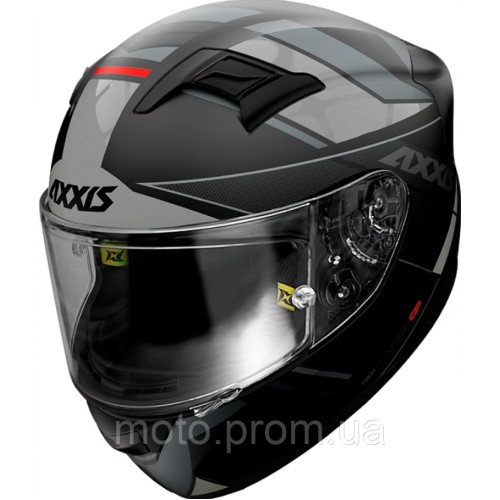 Мотошлем AXXIS RACER GP SV FIBER B2 MATT GRAY M