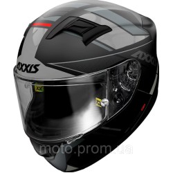 Мотошлем AXXIS RACER GP SV FIBER B2 MATT GRAY XS