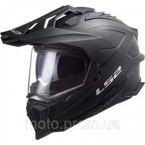 Мотошлем LS2 MX701 Explorer Solid Matt Black XXL