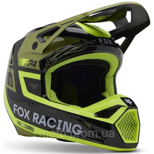 Шолом FOX V1 HELMET RACE SPEC Pale Green L