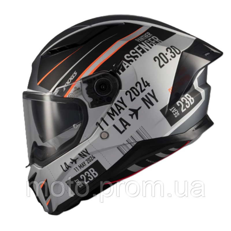 Мотошлем AXXIS PANTHER SV Passenger A1 Matt S