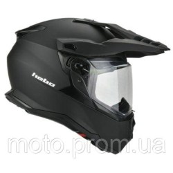 Мотошолом HEBO TRANSAM Matt Black +Pinlock S