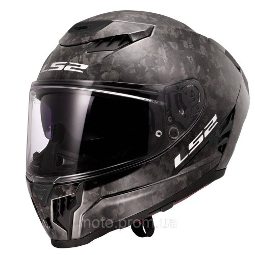 Мотошолом LS2 FF807 Dragon Matt Forged Carbon M