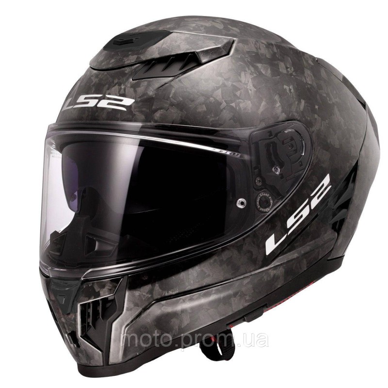 Мотошолом LS2 FF807 Dragon Matt Forged Carbon M