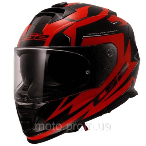 Мотошлем LS2 FF800 Storm 2 Atomik Gloss Black Red L