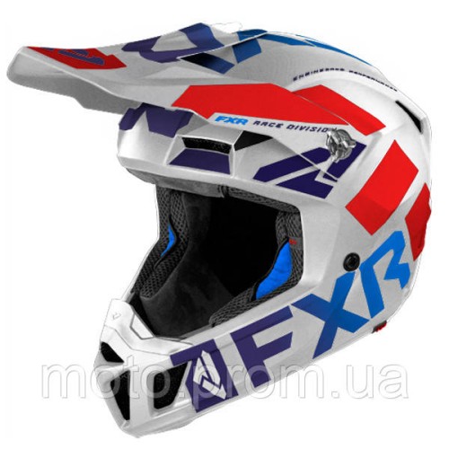 Мотошлем FXR Clutch Evo LE 22-Patriot L