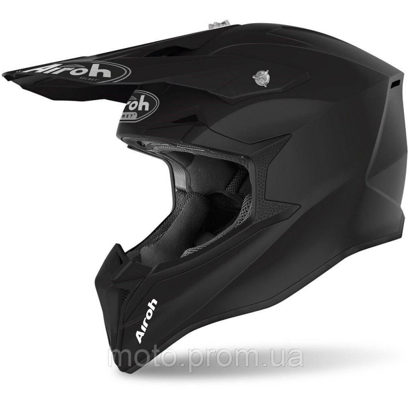 Мотошолом дитячий Airoh Wraap Solid Matt Black Youth M