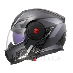 Мотошолом LS2 FF902 Scope 2 Oxyd Black Titanium XXL