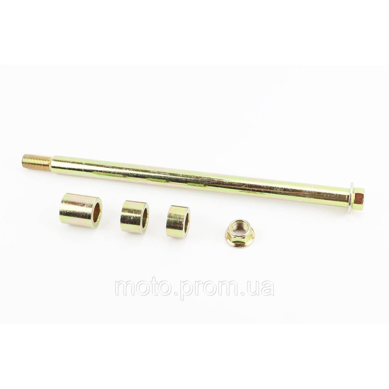 V200-F2 V250-F2 Вісь колеса заднього d17mm; L300mm + 3 втулки + гайка