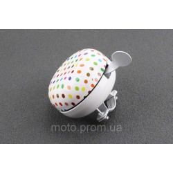 Дзвінок механічний, VLT Dots 80мм Дзвінок механічний, VLT Dots 80мм