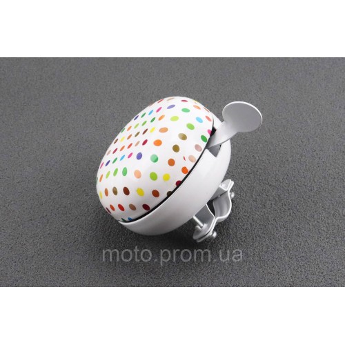 Дзвінок механічний, VLT Dots 80мм