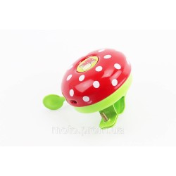 Дзвінок механічний, VLT мухомор 58 мм Дзвінок механічний, VLT мухомор 58 мм