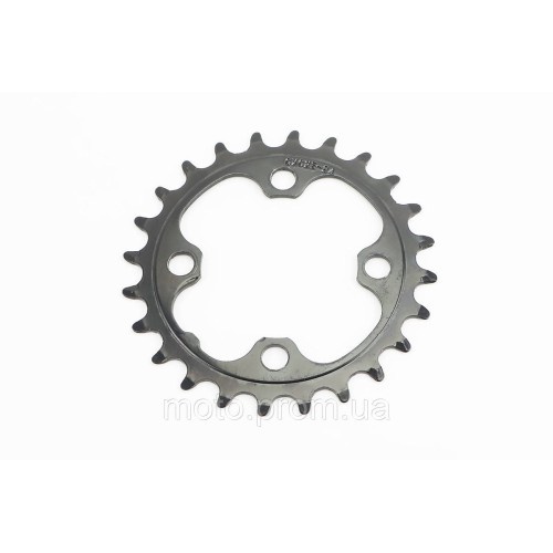 Звезда передняя MTB 24Т (BCD:64мм), чёрная CXC2E