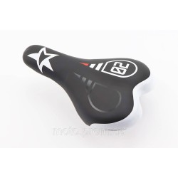 Сидіння CHILD 250x150мм, чорне з білим малюнком CS-CH1 160132