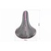 Сиденье MTB 250x180мм, чёрно-розовое VD850B