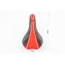 Сиденье MTB 260x150мм, чёрно-красное GW605B