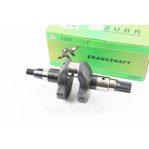 Коленвал 178FA ZUBR (Dшейки-36mm, H-104,9mm) под шлиц