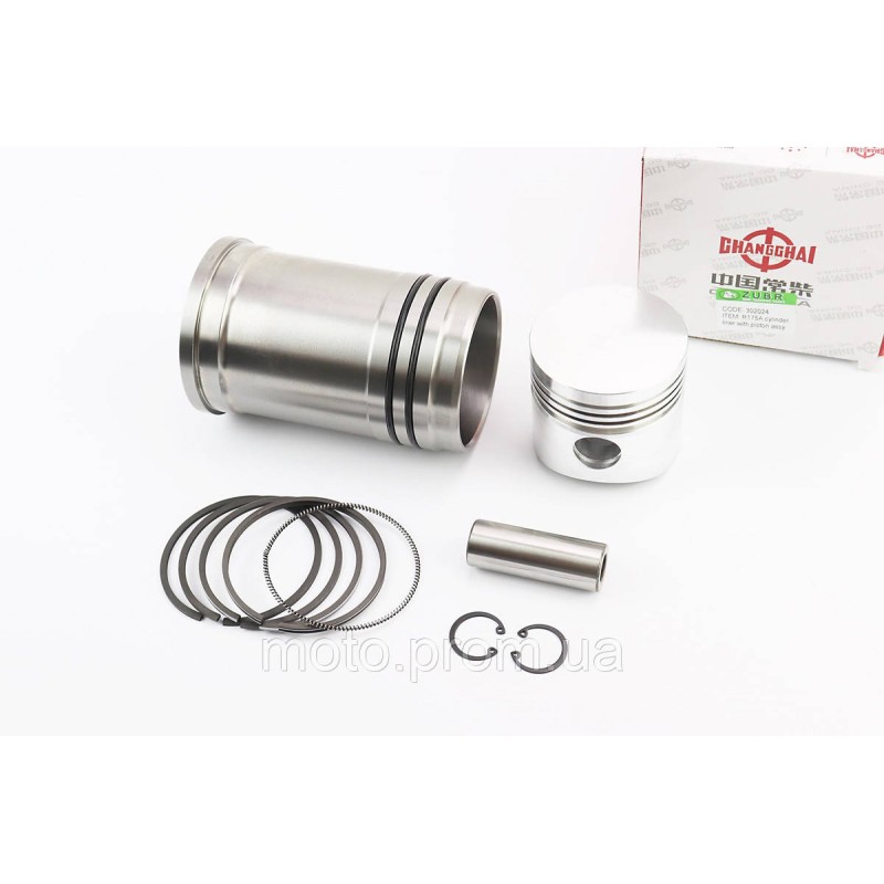 Поршневая R175A к-кт, поршень 75mm STD +гильза +манжеты