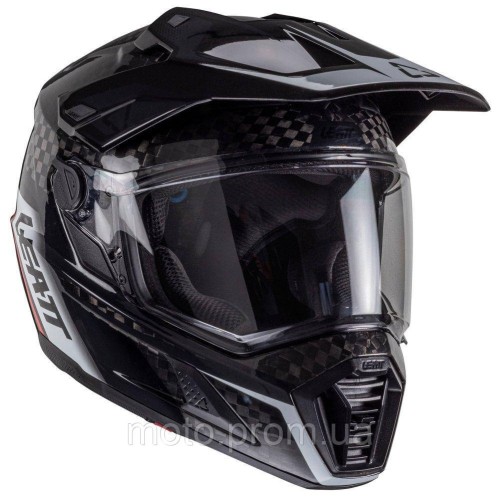 Шолом LEATT 9.5 Adventure Helmet + Goggle [Carbon], L