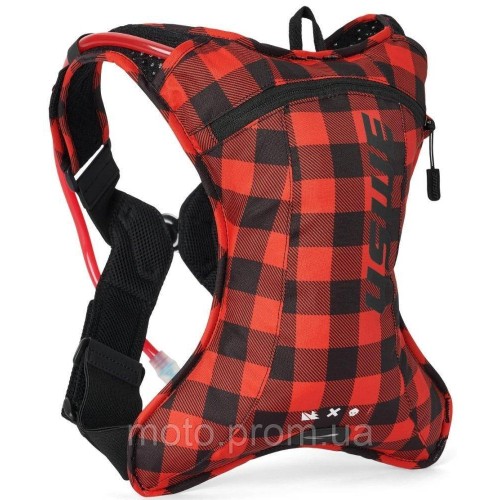 Рюкзак USWE OUTLANDER 2L Hydration Pack [Flannel Red], Small