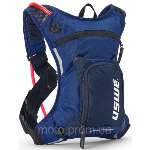 Рюкзак USWE MOTO HYDRO 3L Hydration Pack [Factory Blue], Small