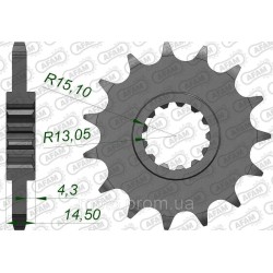 Зірка AFAM 525 Sprocket - Honda, 15z Зірка AFAM 525 Sprocket - Honda, 15z