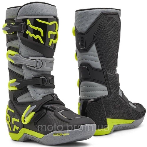 Мотоботи FOX COMP Youth Boot [Yellow], 3