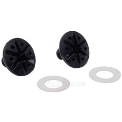 Гвинти FOX V1 Visor Screw Kit [Black], One Size