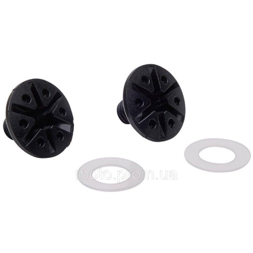 Гвинти FOX V1 Visor Screw Kit [Black], One Size