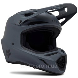 Шолом FOX V3 Helmet - SOLID [Graphite], XL