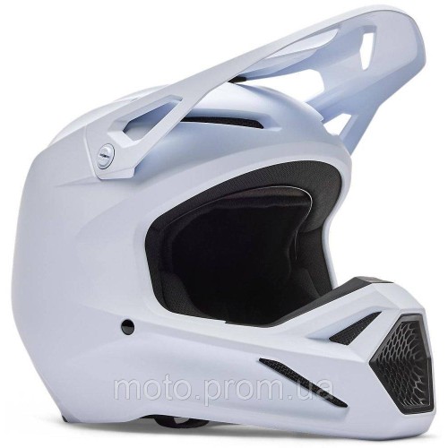 Шолом FOX YTH V1 Helmet - SOLID [White], YL