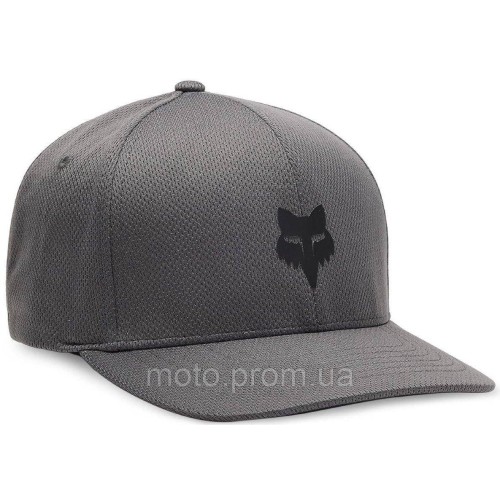 Кепка FOX TECH FlexFit Hat - HEAD [Steel Gray], L/XL
