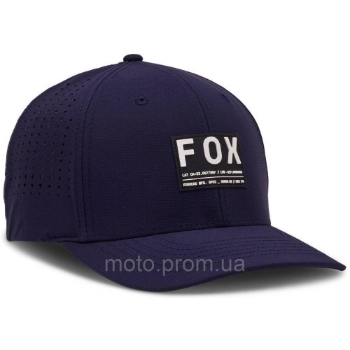 Кепка FOX TECH FlexFit Hat - NON STOP [Midnight], S/M