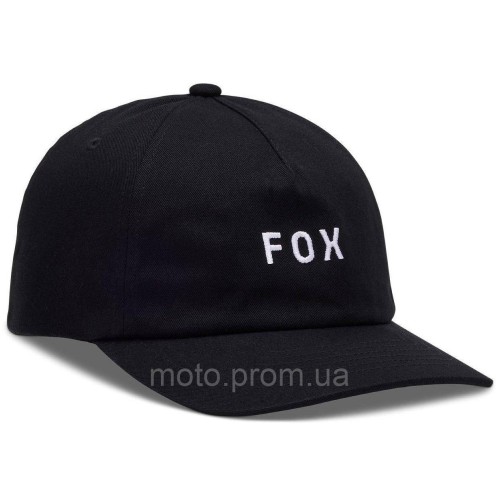 Кепка FOX Adjustable Hat - WORDMARK [Black], One Size