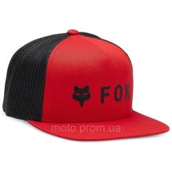 Кепка FOX MESH SnapBack Hat - ABSOLUTE [Flame Red], One Size