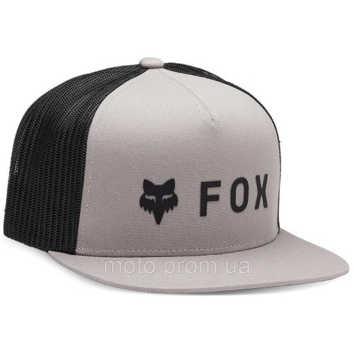 Кепка FOX MESH SnapBack Hat - ABSOLUTE [Steel Gray], One Size