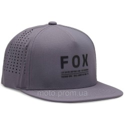 Кепка FOX TECH SnapBack Hat - NON STOP [Steel Gray], One Size