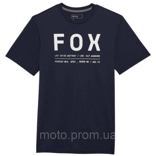 Футболка FOX TECH Short Sleeve Tee - NON STOP [Midnight], M