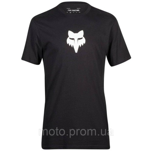 Футболка FOX PREMIUM Short Sleeve Tee - HEAD [Black], XXL