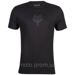 Футболка FOX PREMIUM Short Sleeve Tee - HEAD [Dark Black], XXL