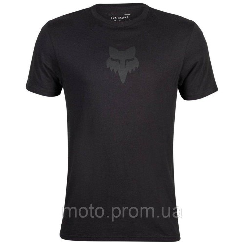 Футболка FOX PREMIUM Short Sleeve Tee - HEAD [Dark Black], S