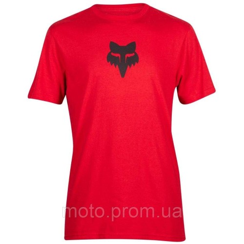 Футболка FOX PREMIUM Short Sleeve Tee - HEAD [Flame Red], XXL