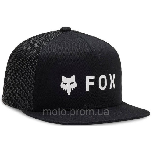 Кепка FOX Youth SnapBack Hat - ABSOLUTE [Black], One Size
